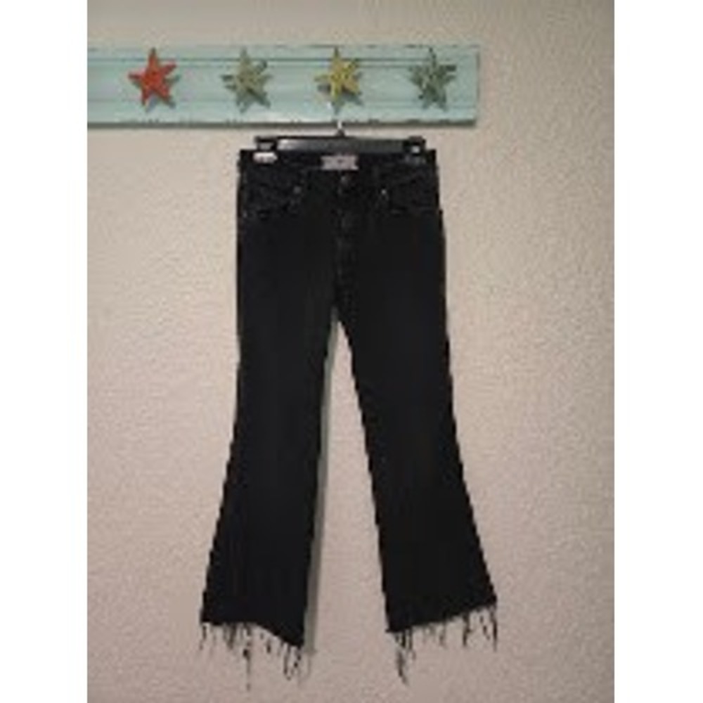 Free People Black Flare Jeans